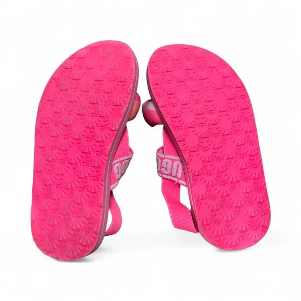 UGG Kids' Zuma Sling Camopop Sandal Size T12 EUC